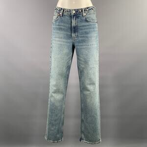 RAILS Size 27 Blue Denim Straight Jeans